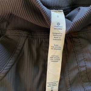 Lululemon Dance studio pants, unlined. Size 2